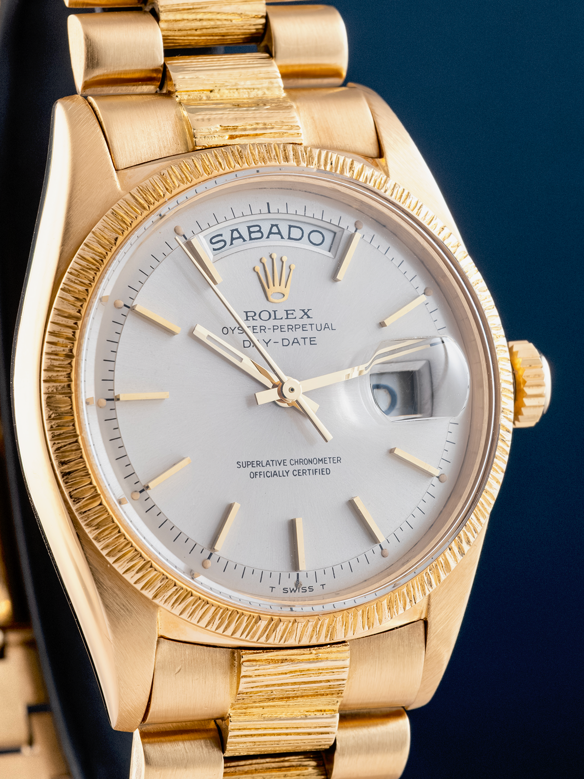 Rolex Day Date "Bark" ref.1807 with RSC from 1967