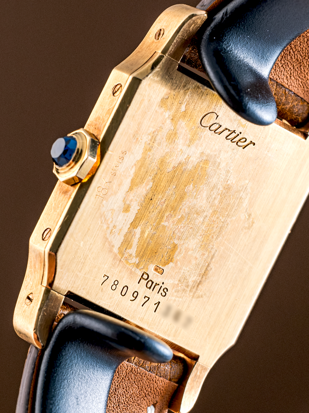 Cartier Santos Dumont ref.78097 from 1970s