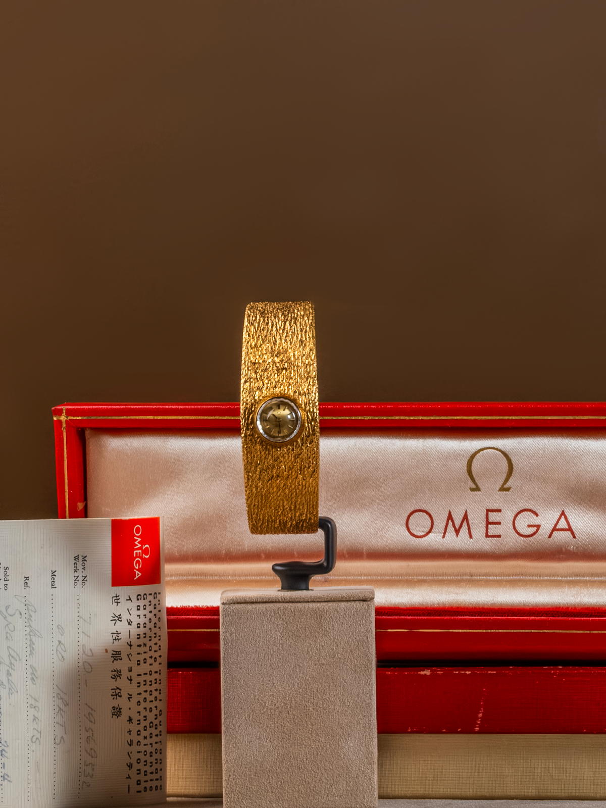 Omega "Nipple" with Mesh Bracelet Full-Set from 1964