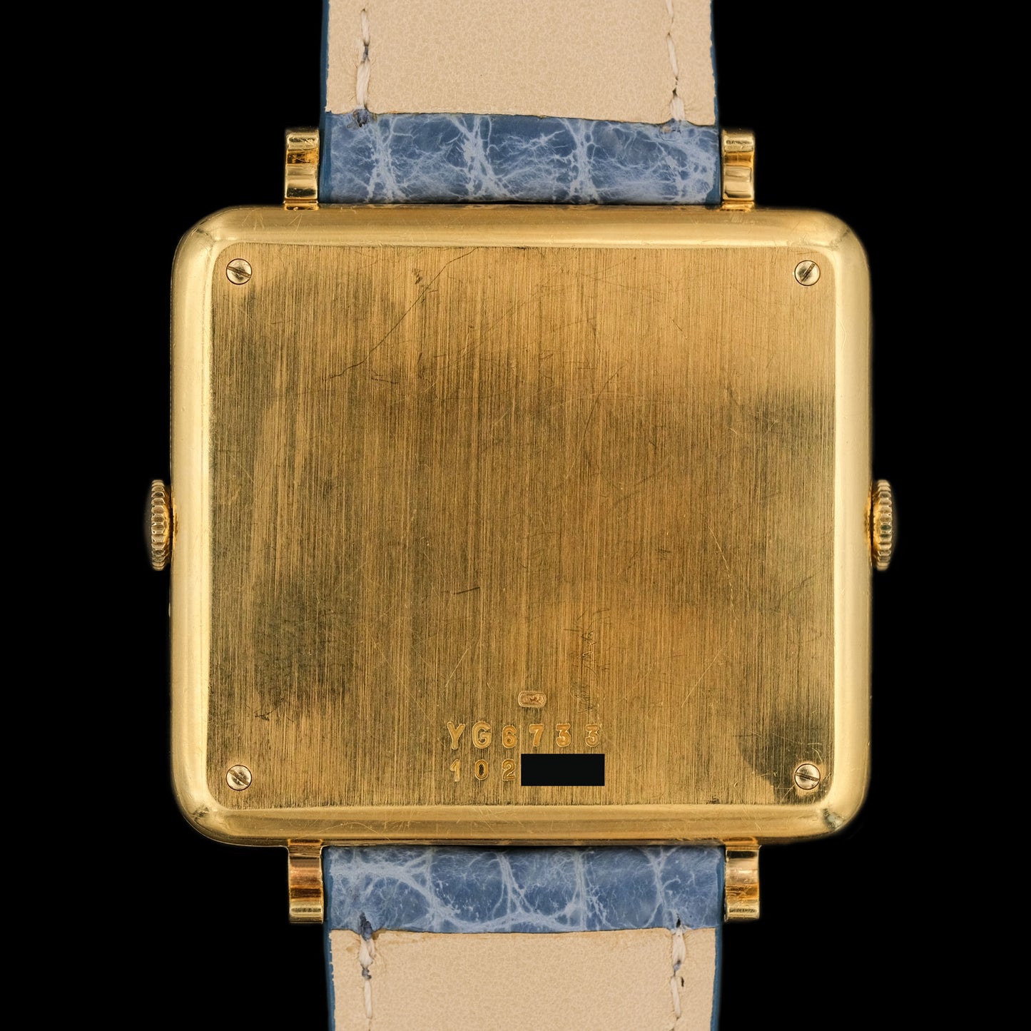 Bueche Girod Dual-Time "Big Apple" YG6733 from 1970s
