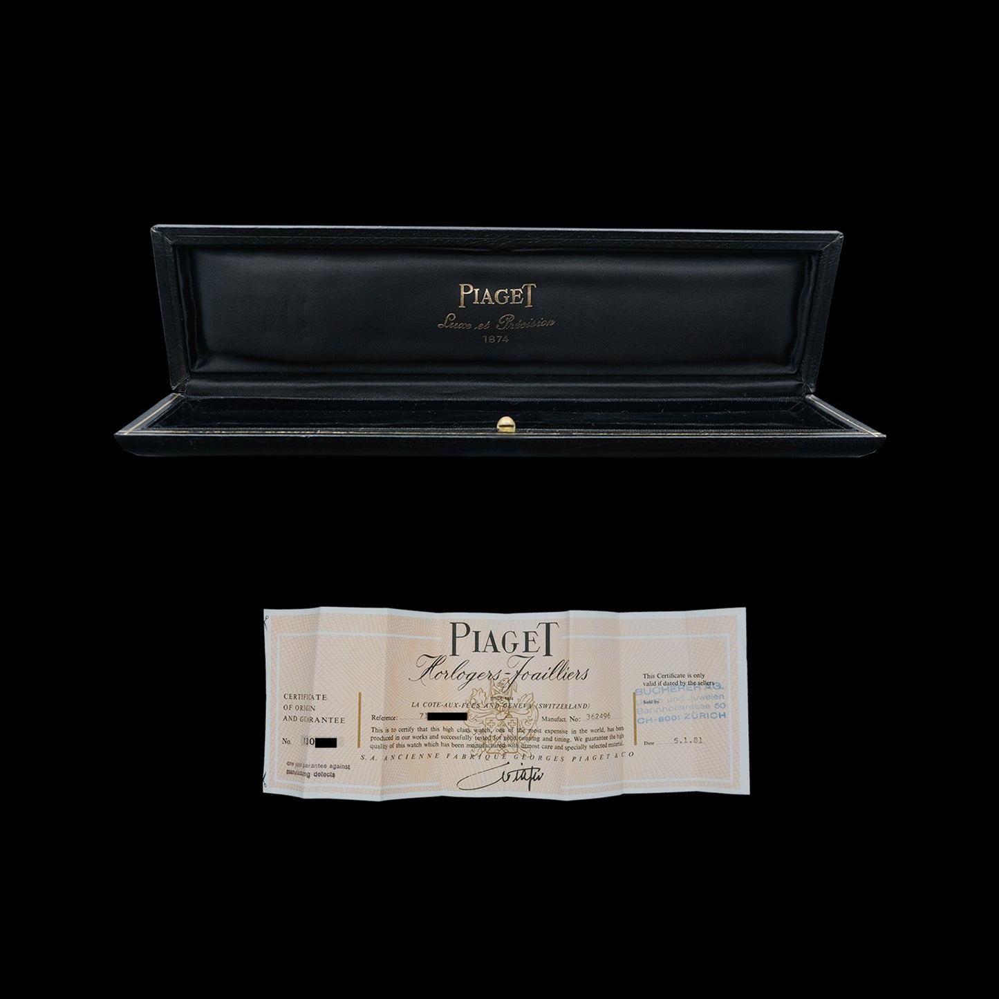 Piaget Polo 7131 C701 Full-Set from 1981