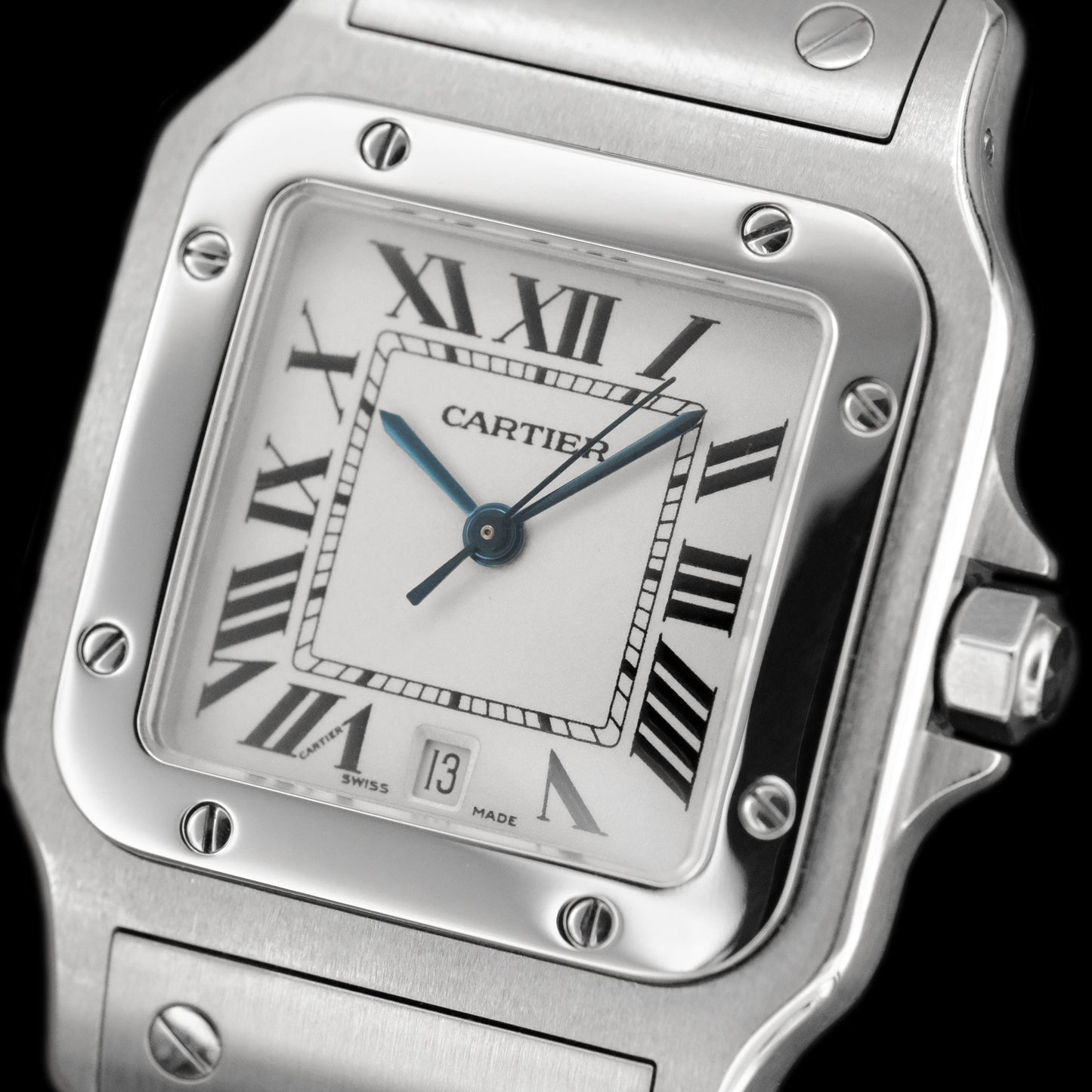 Cartier Santos Galbée ref.1564 from 2000