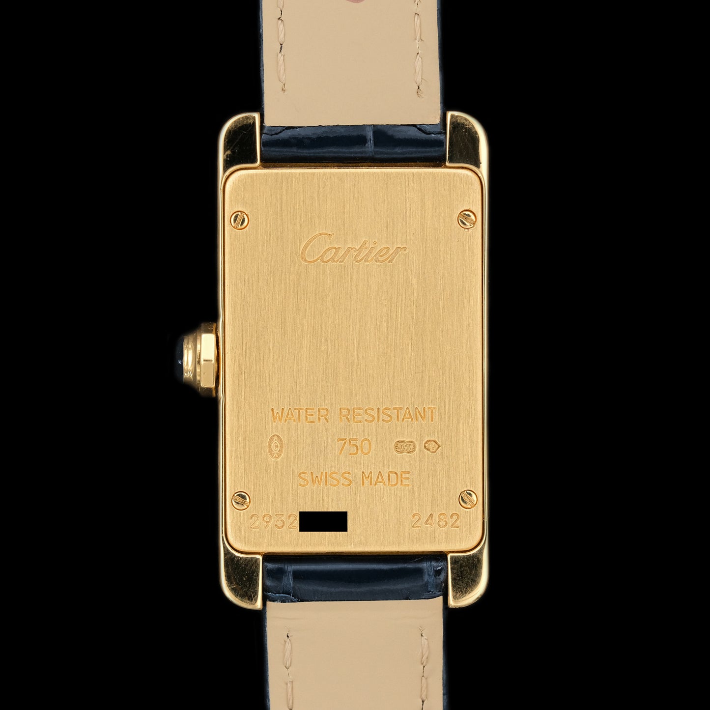 Cartier Tank Americain Ladies ref.2482 from 1990s