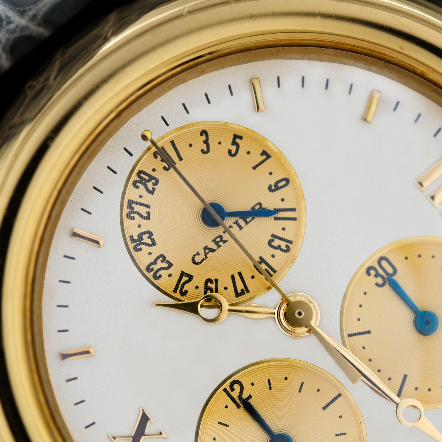 Cartier Diabolo Chronograph ref.1400 from 1990s
