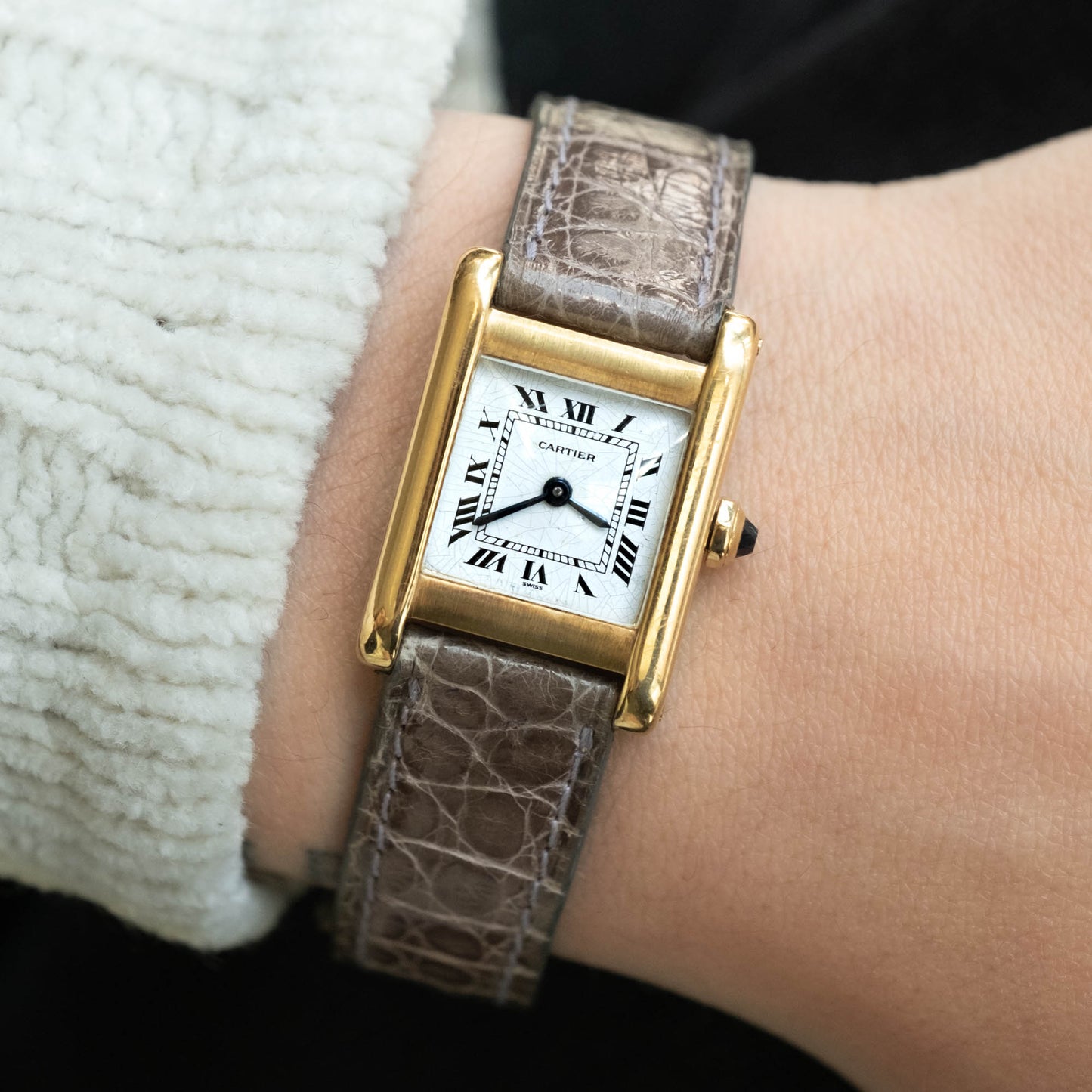 Cartier Tank Normale PM ref.7809 from 1970s