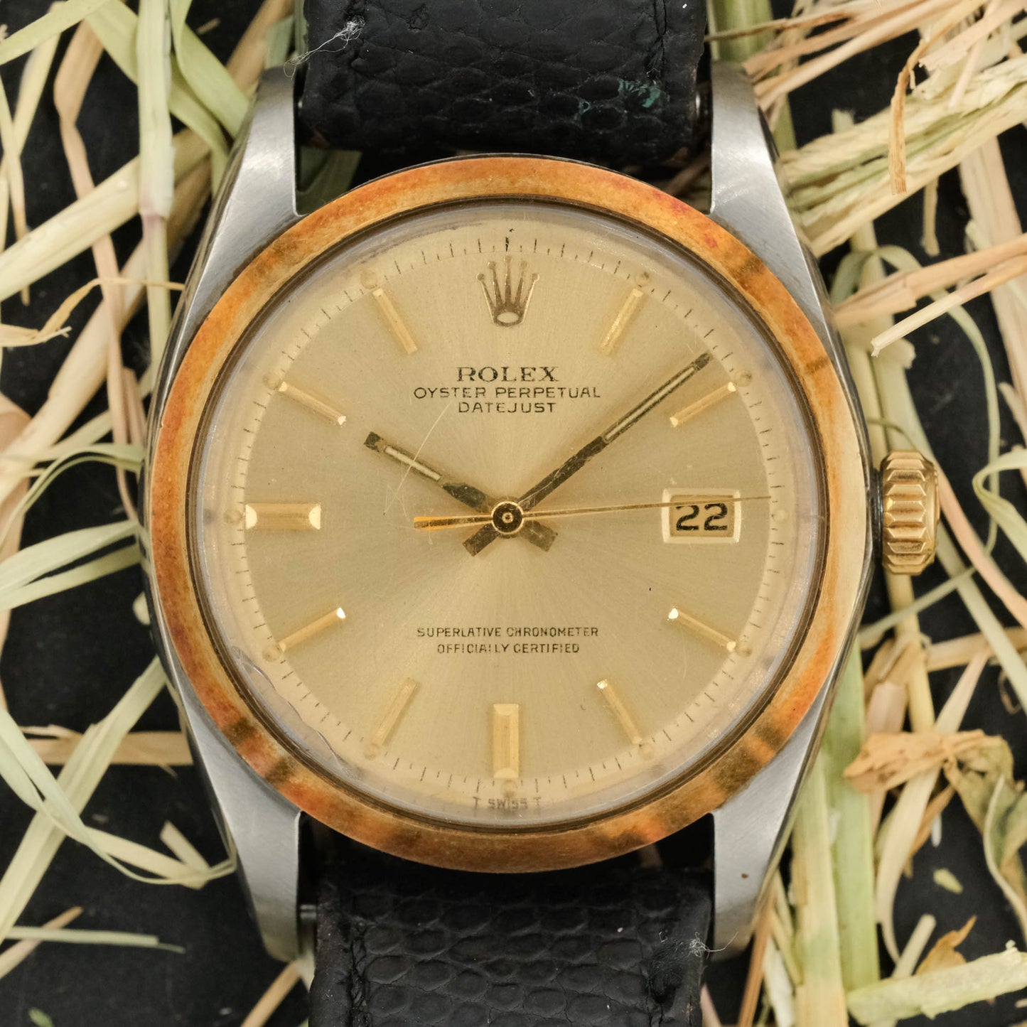 Rolex Datejust Smooth Bezel ref.1600 from 1969