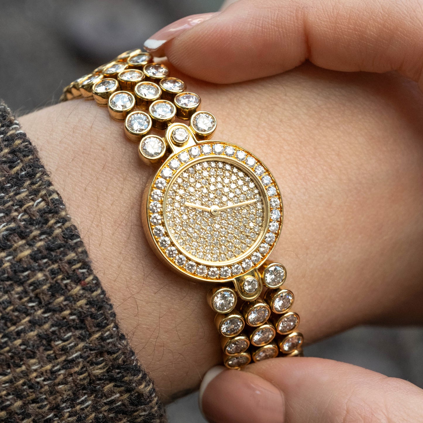 Harry Winston Premier ref.1914 Diamond Set Pavé from 1990s