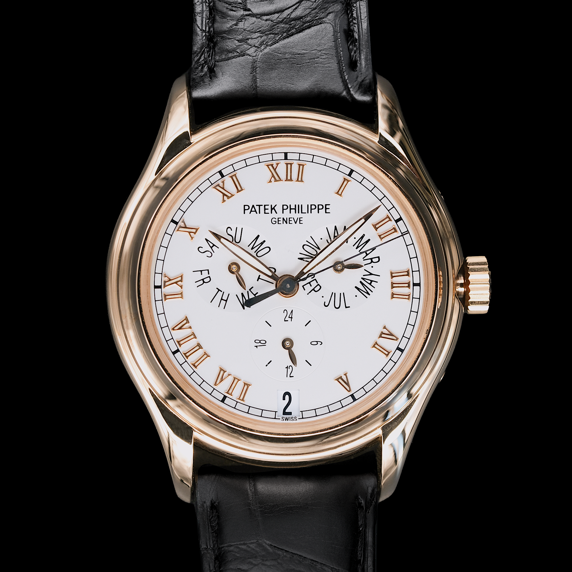 Patek Philippe Triple Calendar 37mm Rose Gold Ref.5035R From 1990s