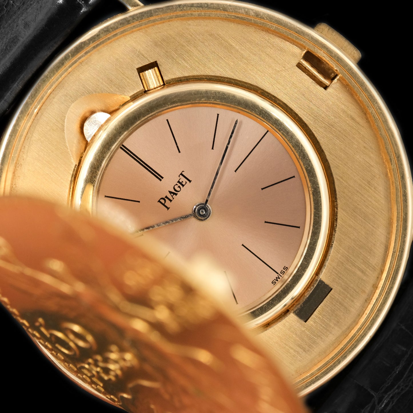 Piaget Centenario Coin Watch from 1970s