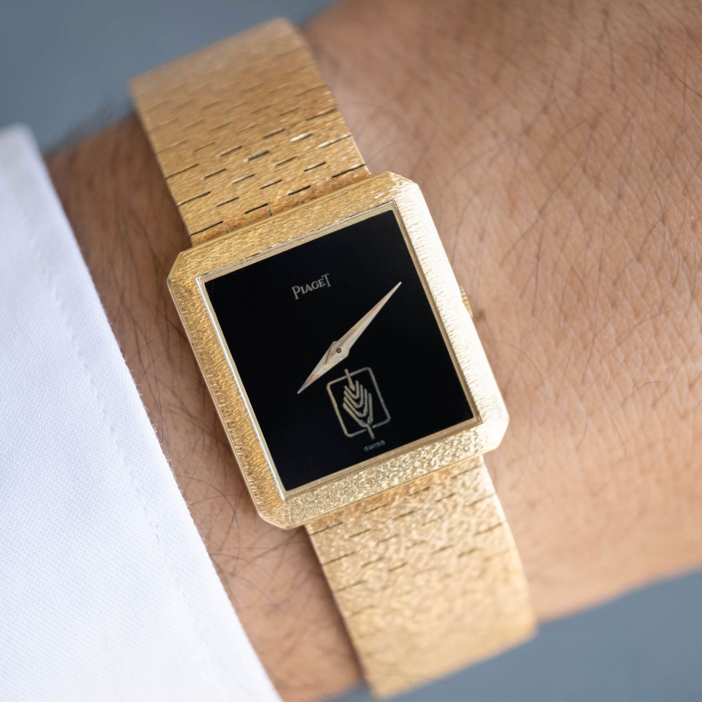 Piaget Protocole ref.9154 Onyx Trillas Editorial Logo Dial from 1970