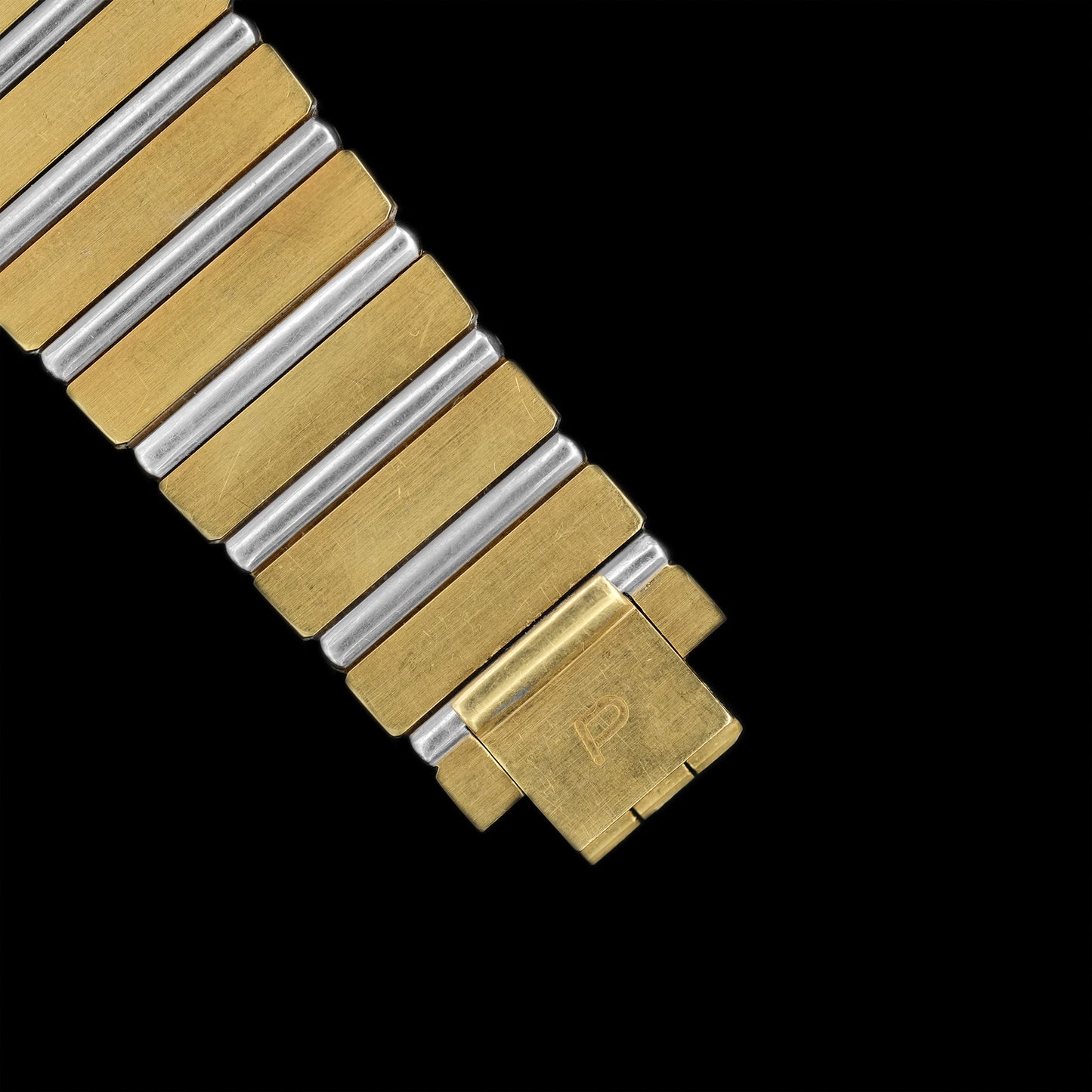 Piaget Polo Two-Tone Onyx dial 7131 C701 from 1980s