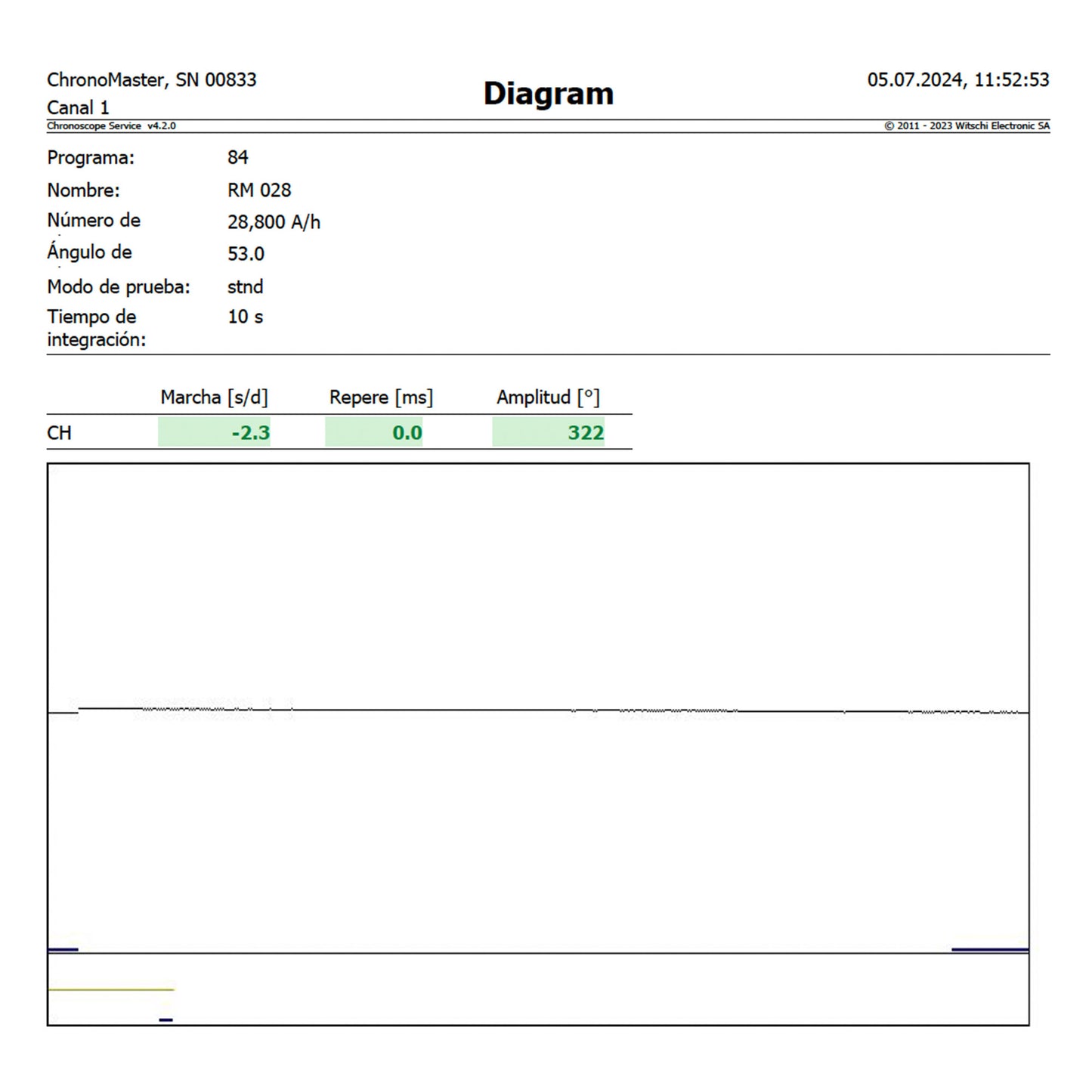 Richard Mille Diver RM 028 from 2015