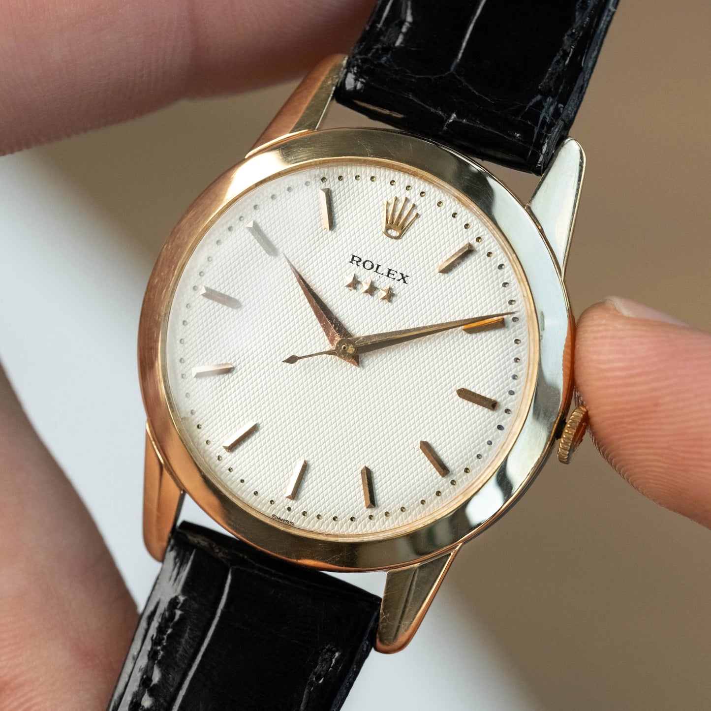 Rolex Oversized 3-Star Honeycomb ref.9024 from 1955