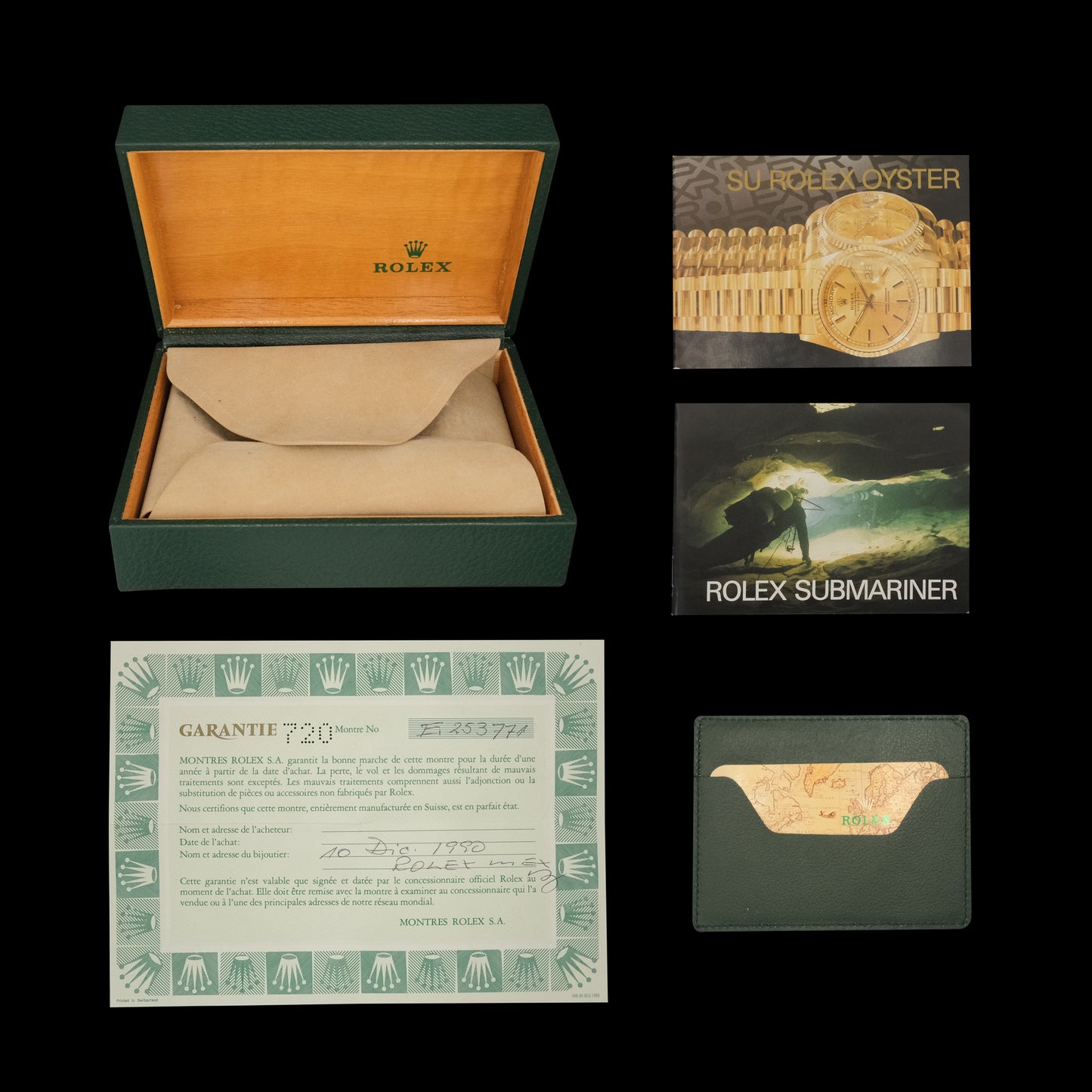 Rolex Submariner ref.5513 E-Serial Full-Set from 1990