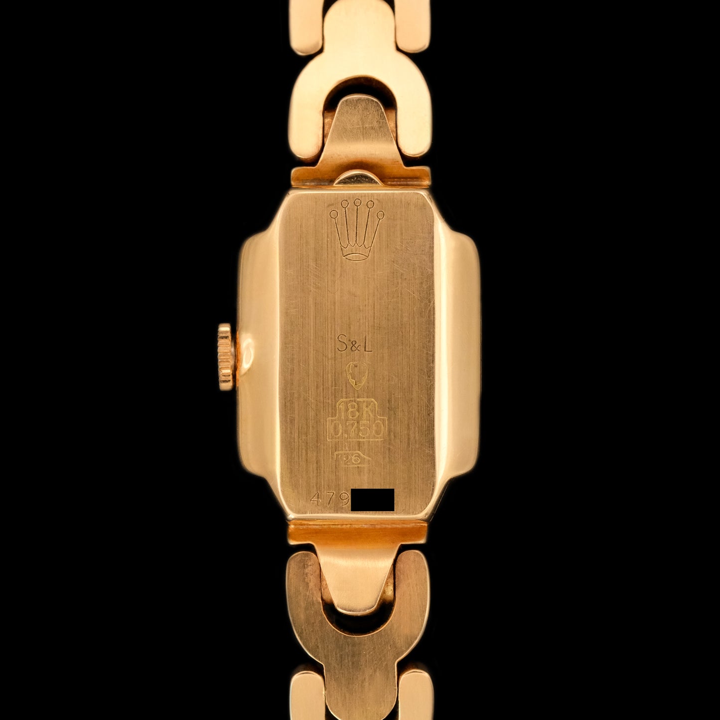 Rolex Precision Art Deco Serpico & Laino Bracelet watch from 1938