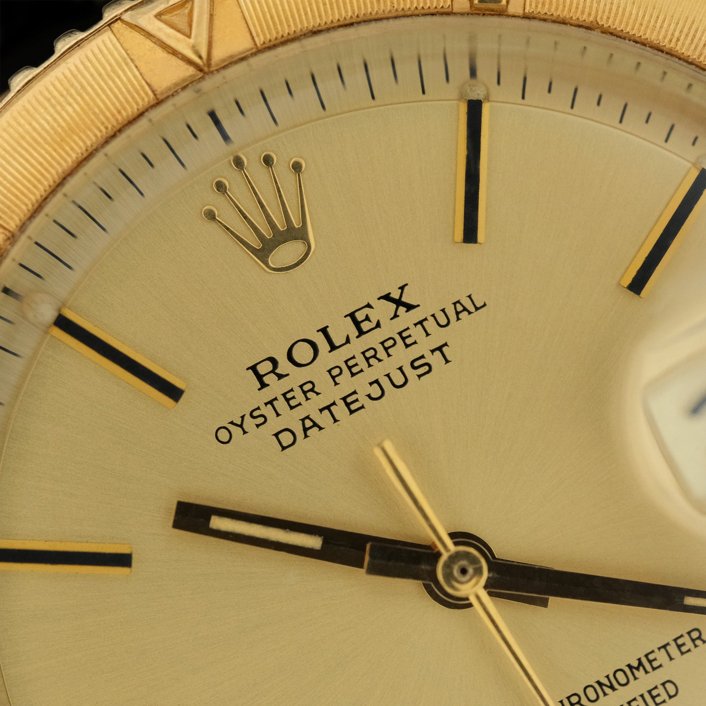 Rolex Datejust Turn-O-Graph 18k ref.1625 from 1969