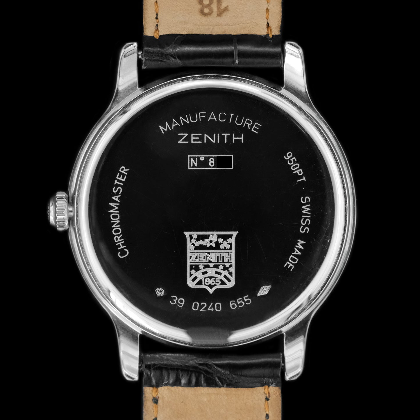 Zenith Elite Power Reserve Chronomaster Platinum ref.39.0240.655 from 1990s