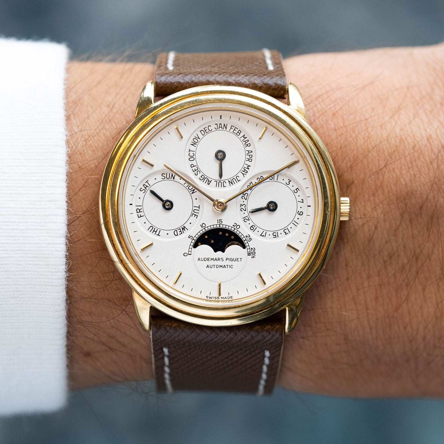 Audemars Piguet Quantieme Perpetual Calendar ref.25657BA Full-Set from 1980s