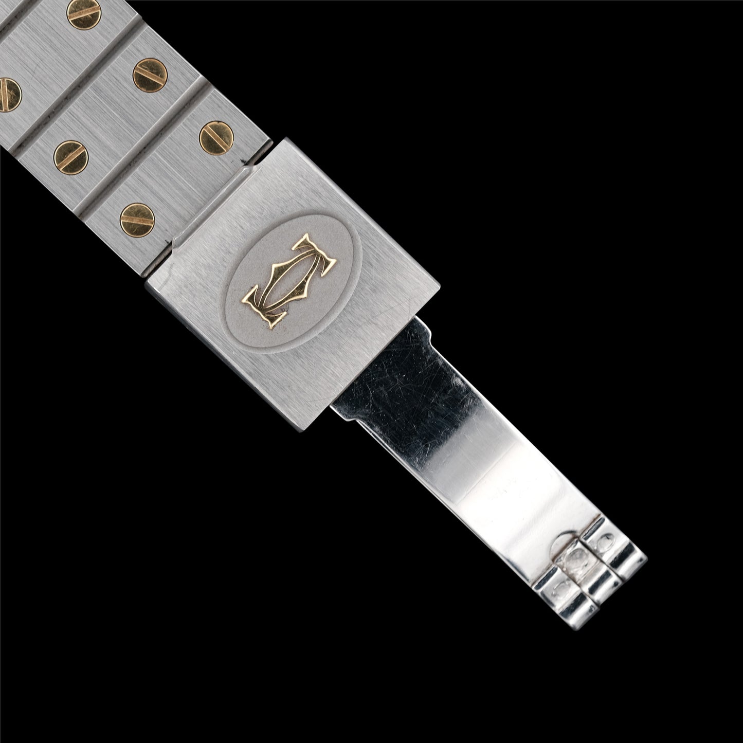 Cartier Santos Carrée "Slate Gray" Fullset ref.2961 from 1986