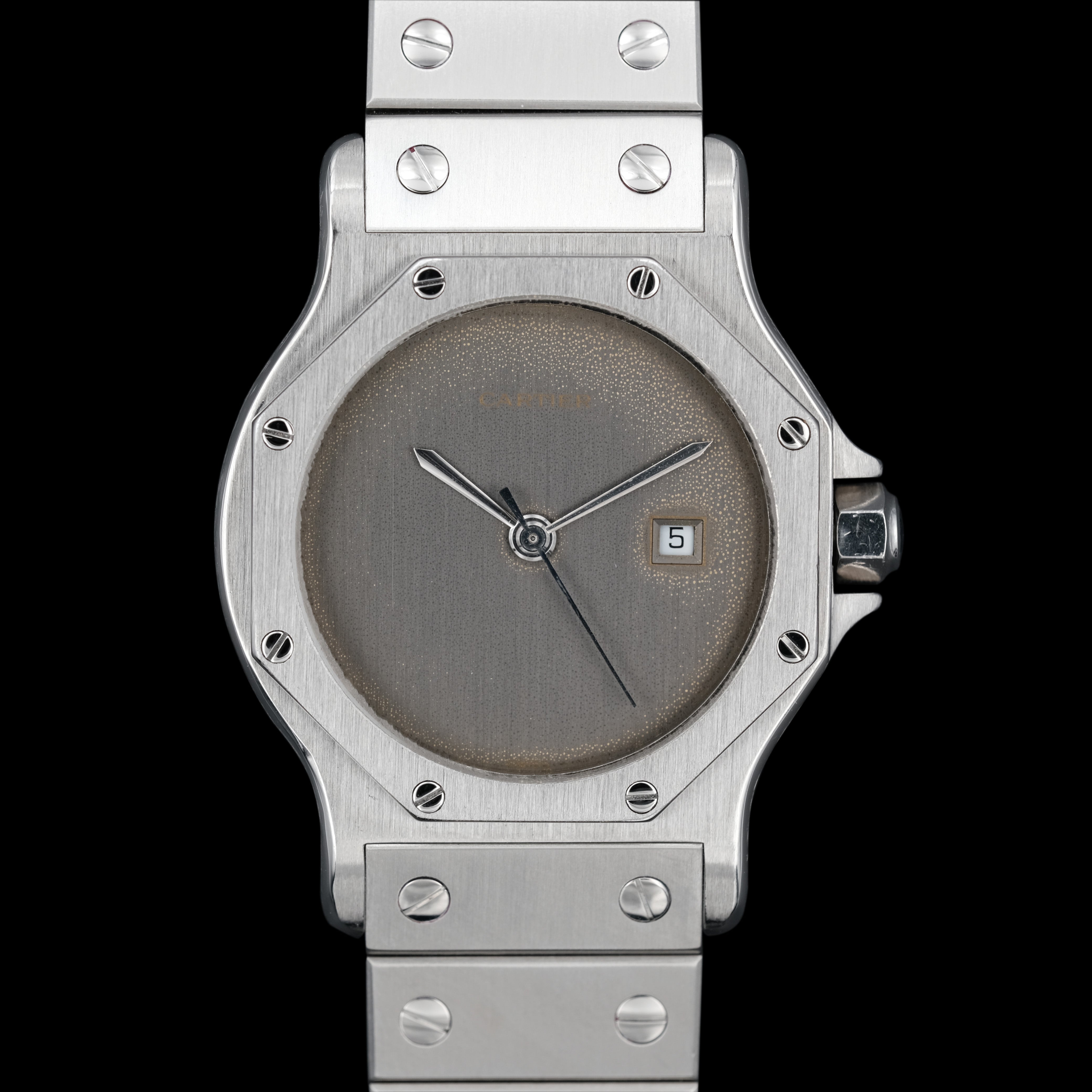 Cartier santos best sale octagon 30mm