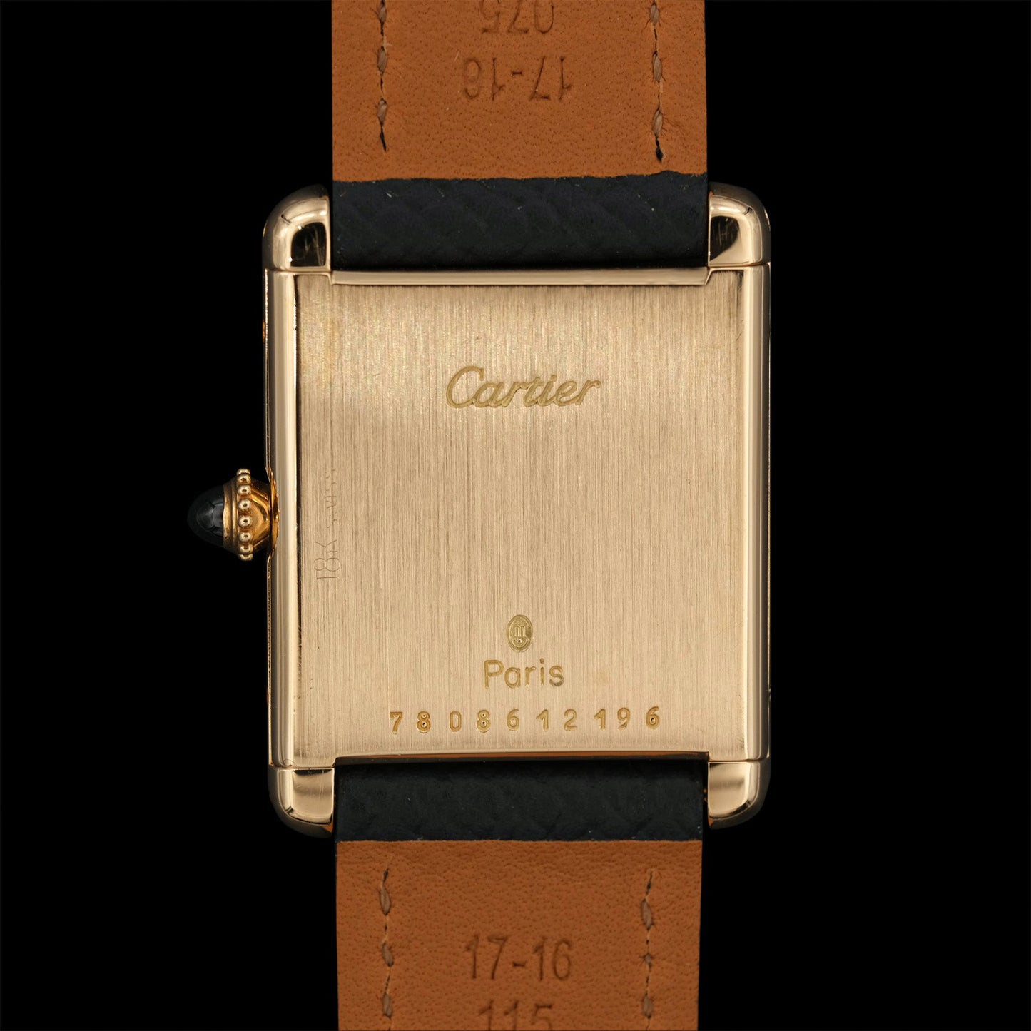 Cartier Tank Louis 18kt ref.7205 fullset from 1980´s