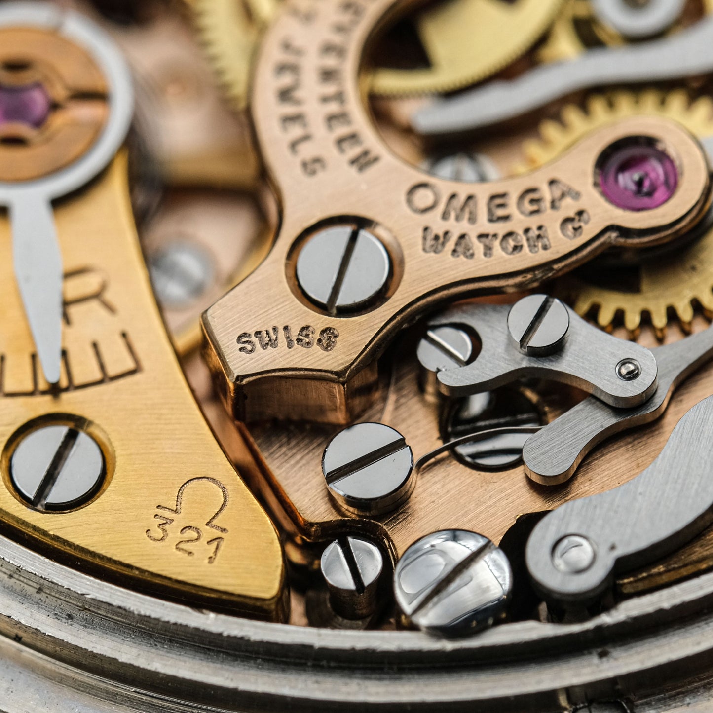 Omega Speedmaster Ed White ref.105.002 from 1963 Soleil Dial