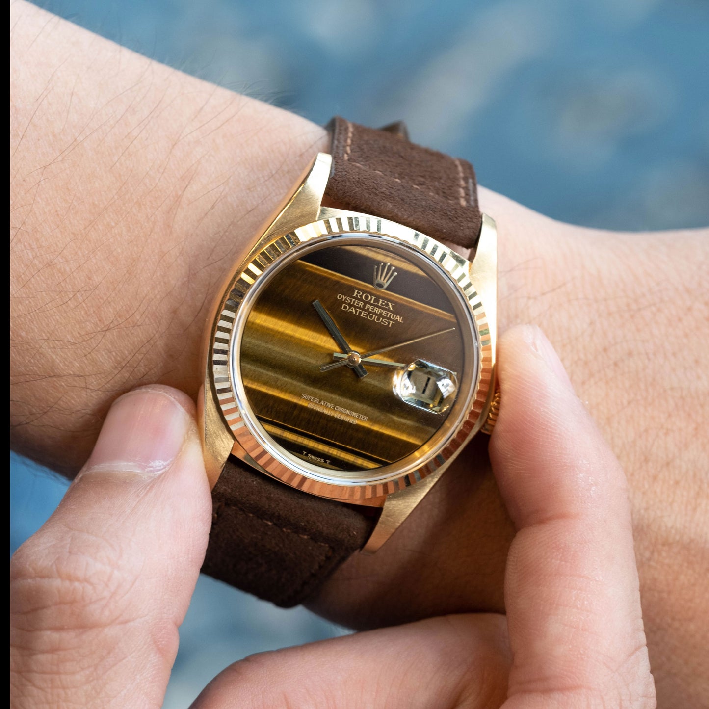Rolex Datejust 16018 Tiger Eye from 1979