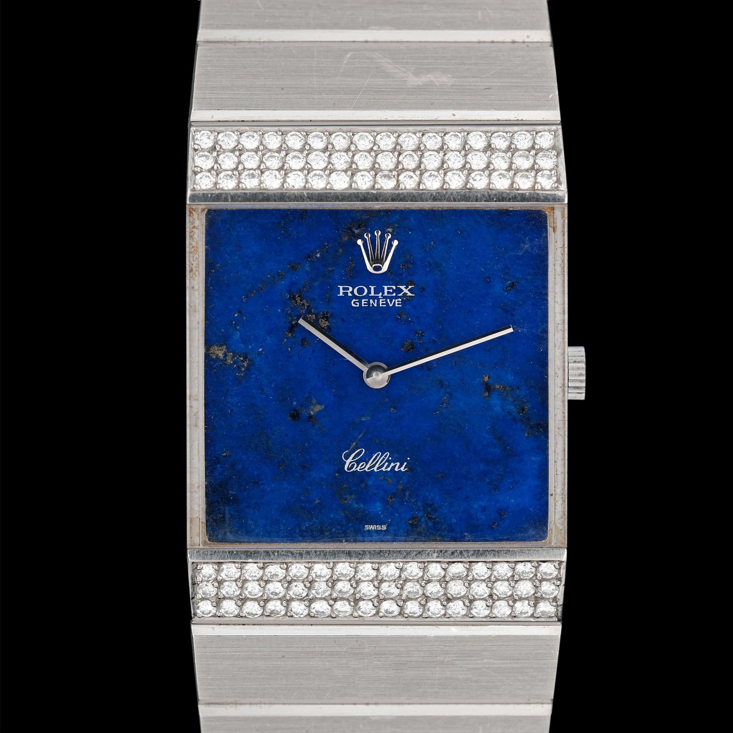 Rolex King Midas Cellini Lapis Lazuli ref.4611 from 1976