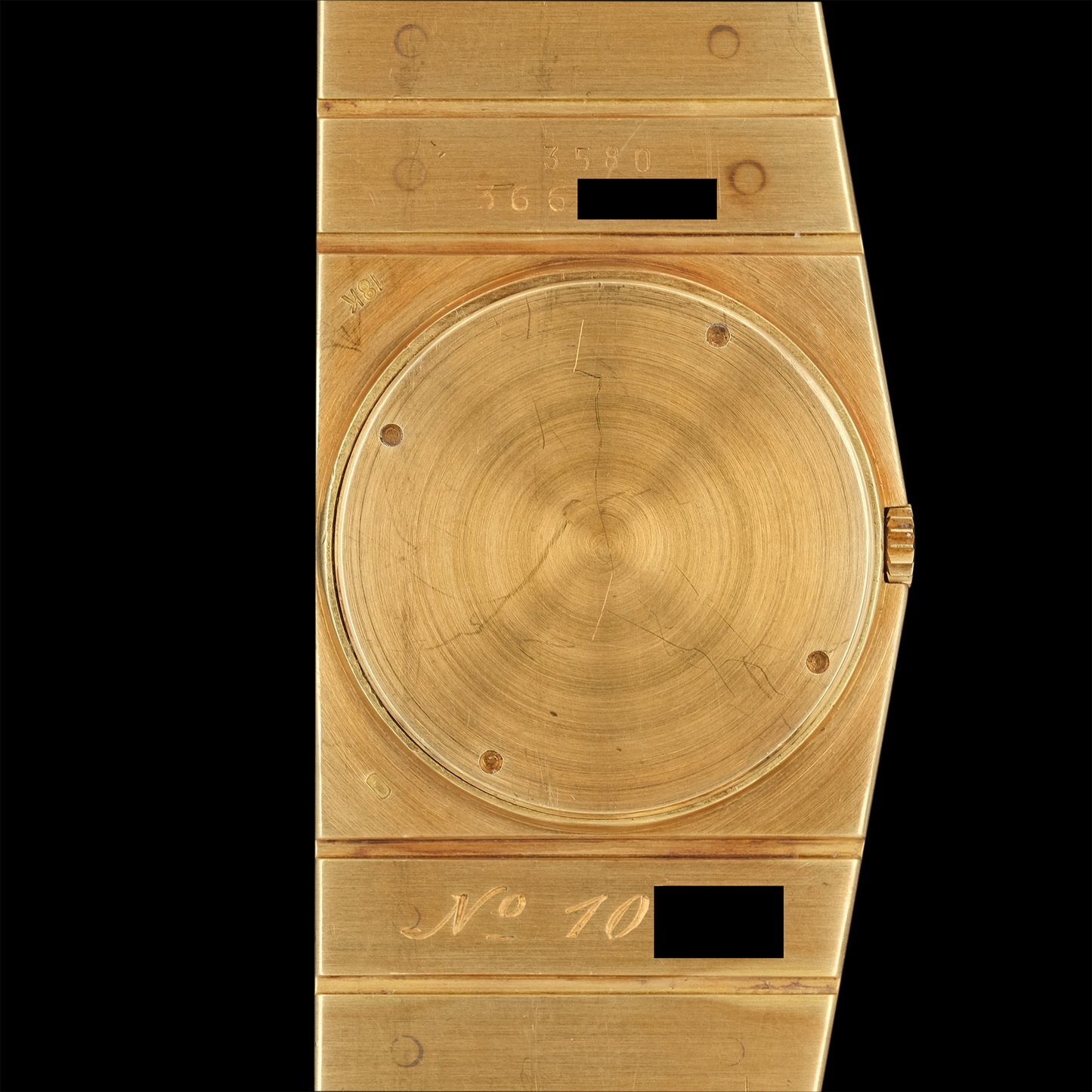 Rolex King Midas 18k ref.3580 2nd series from 1975