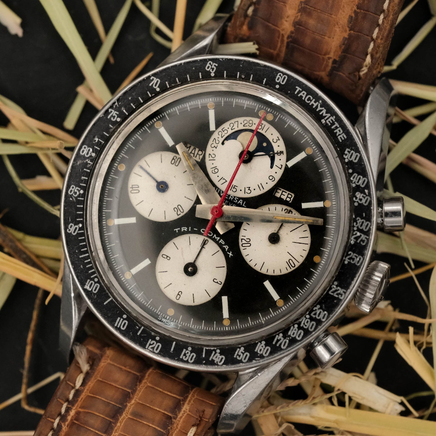 Universal Geneve Tri-Compax 'Evil Clapton' Ref. 88101/02 from 1960´s