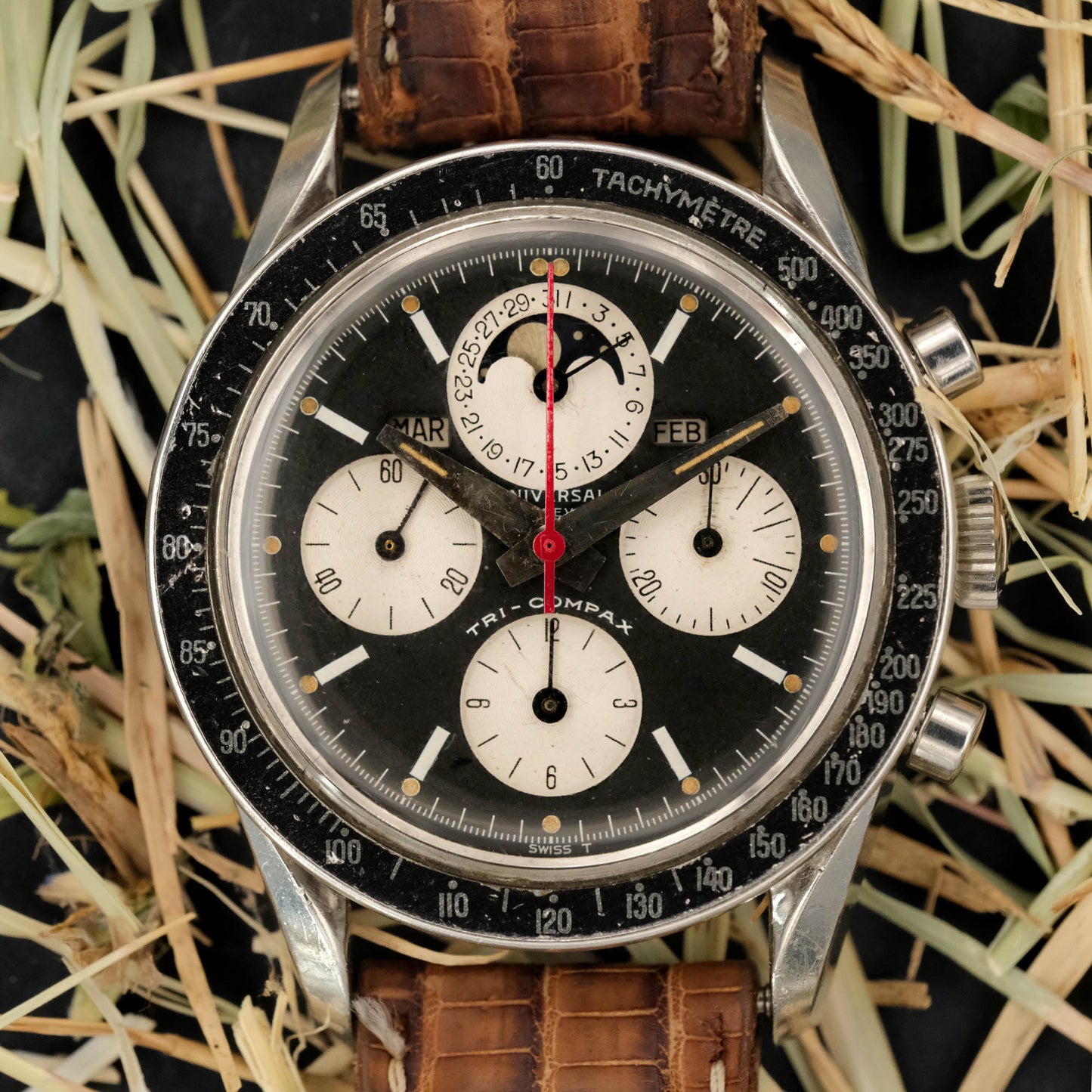 Universal Geneve Tri-Compax 'Evil Clapton' Ref. 88101/02 from 1960´s