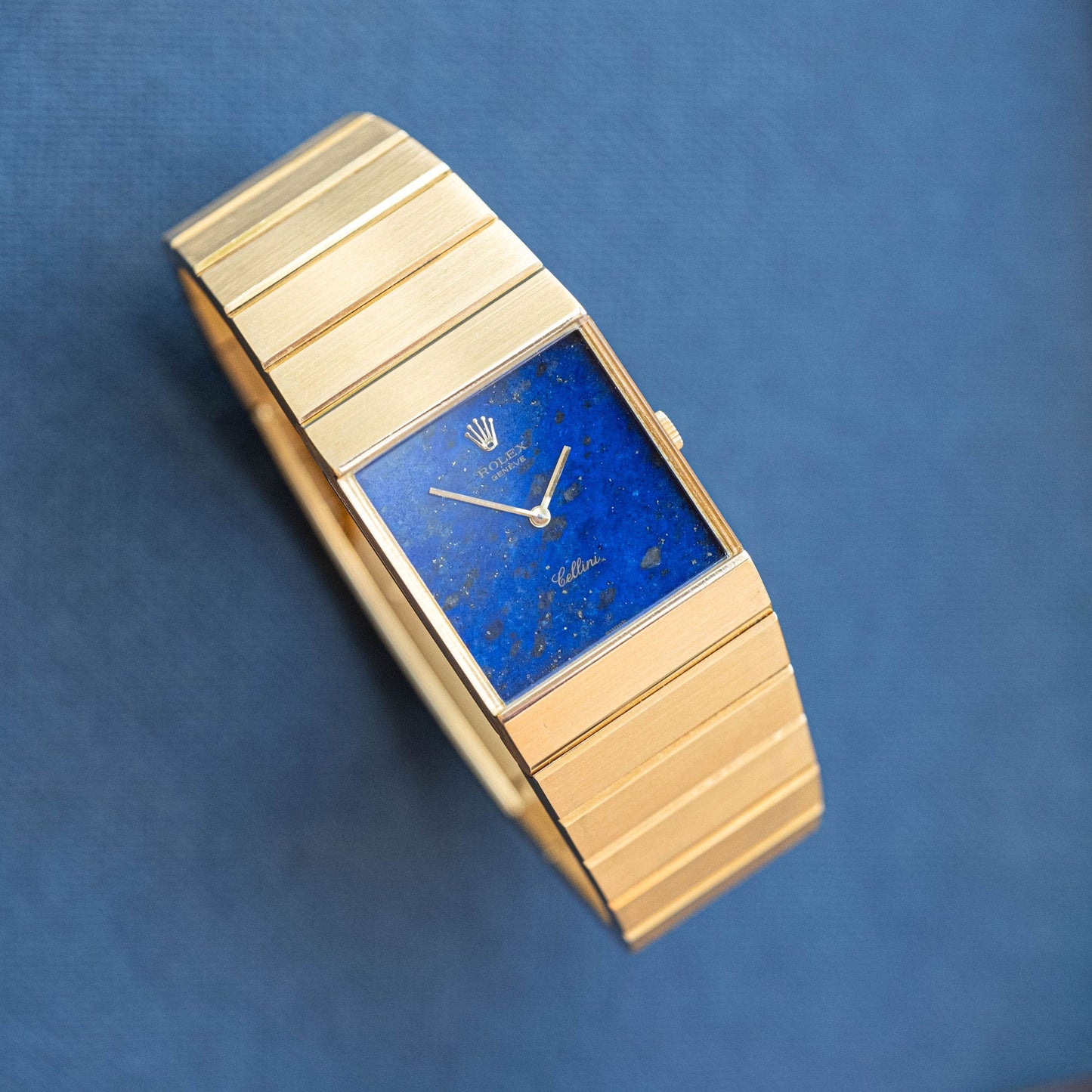 Rolex King Midas Cellini Lapis Lazuli ref.4316 de 1976