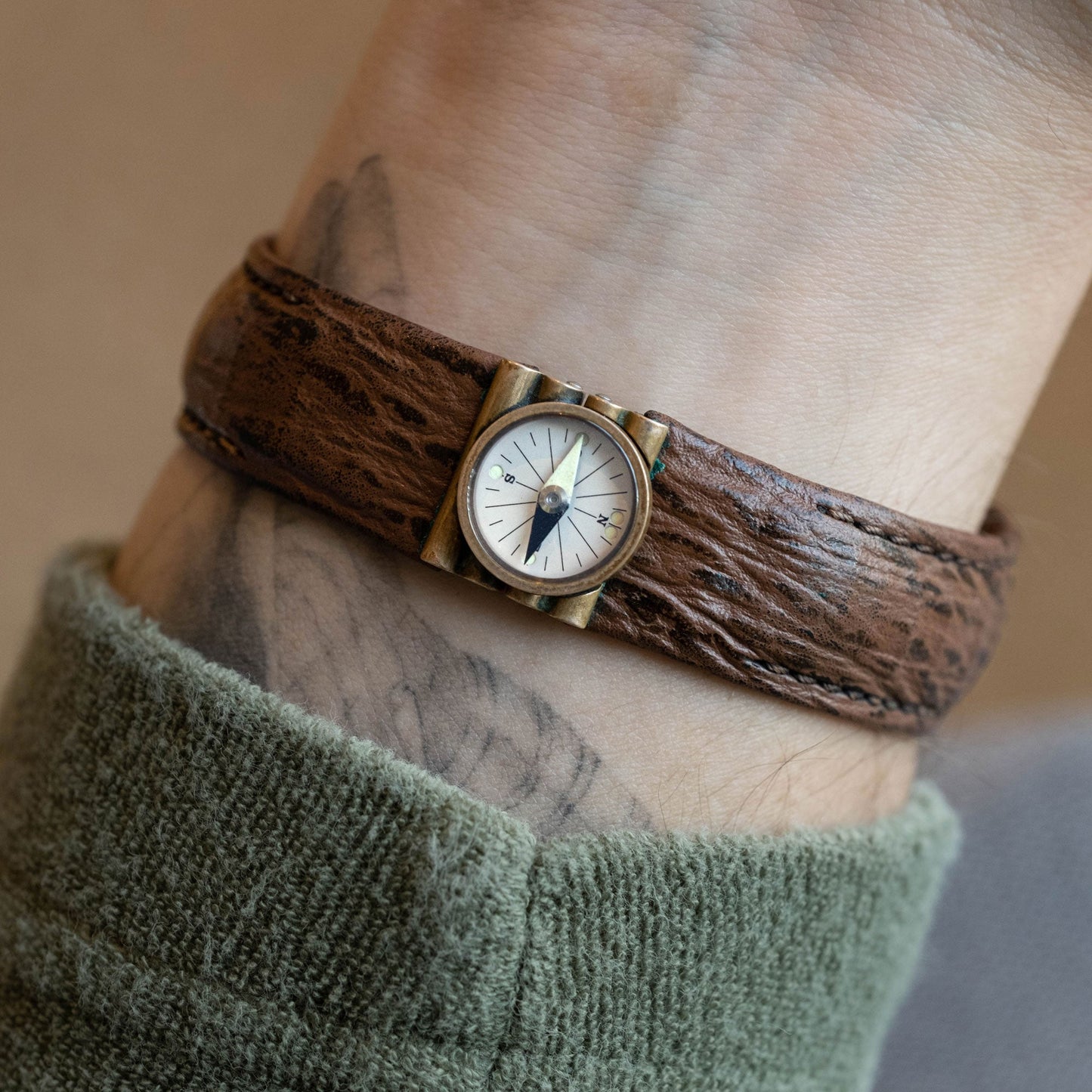 Gerald Genta Gefica Chronograph Day-Date "Safari Bronze" from 1990