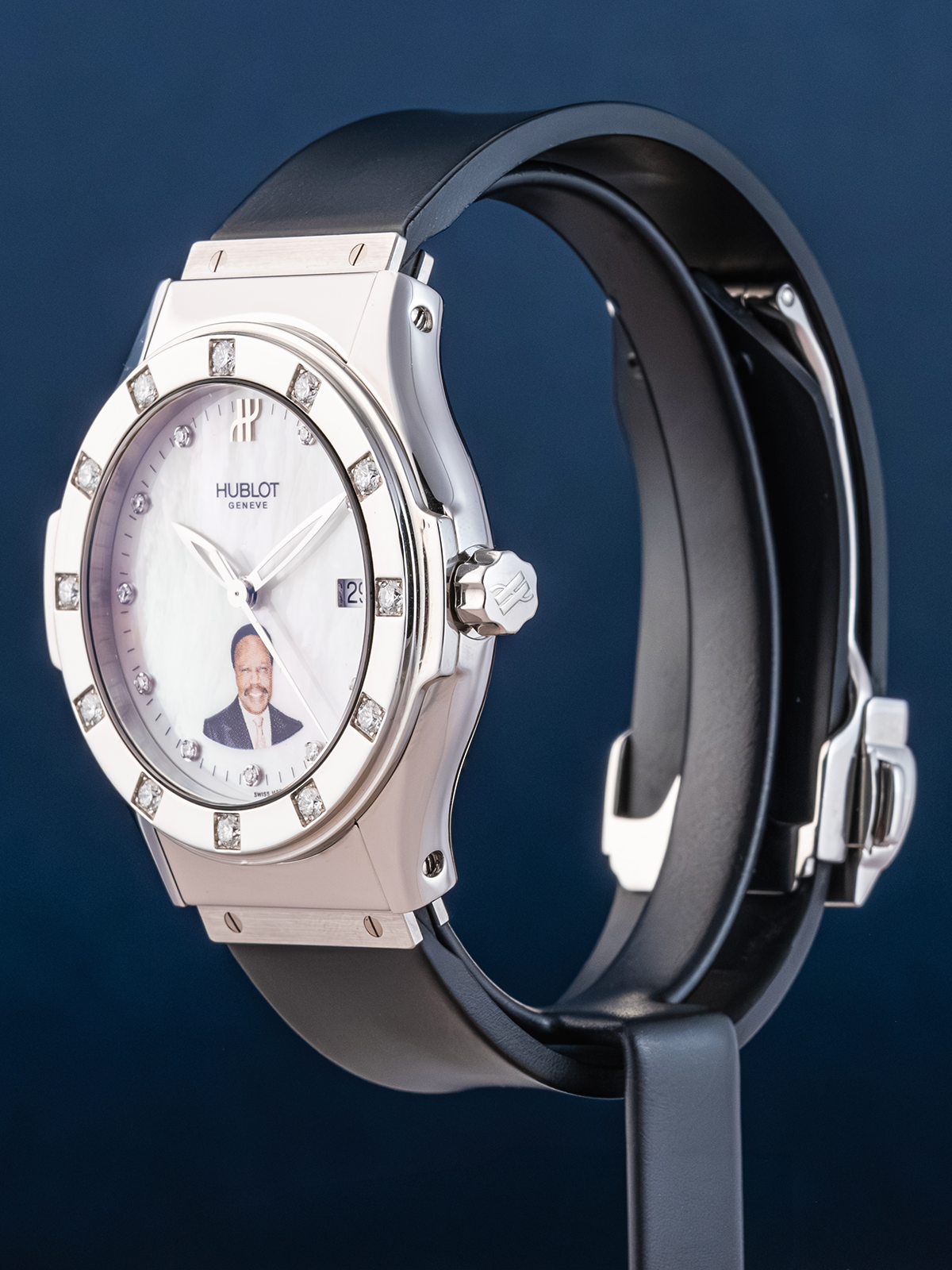 Hublot MDM Omar Bongo ref.1905-1-044 from 1990s