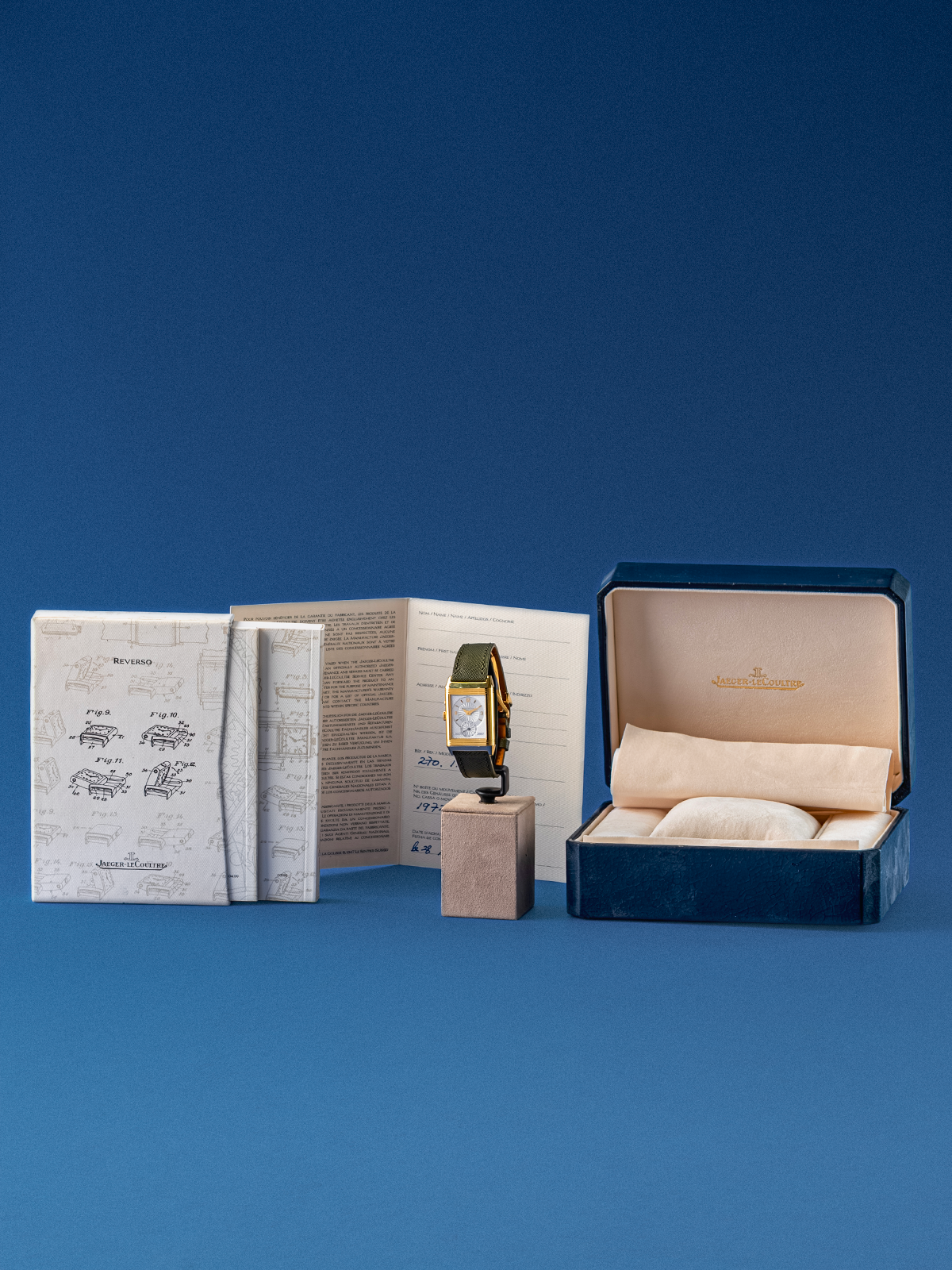 Jaeger LeCoultre Reverso Duoface ref.270.1.54 Full-Set from 2001