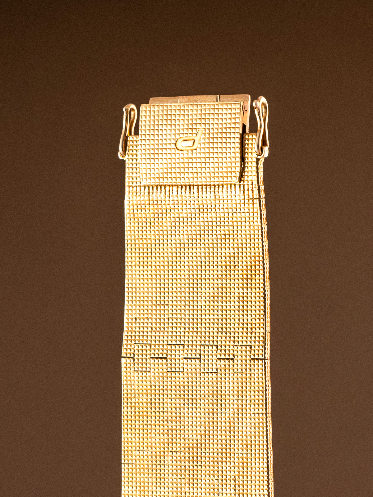Piaget Hobnail "Squared" Tiger Eye ref. 9131D4 from 1980s