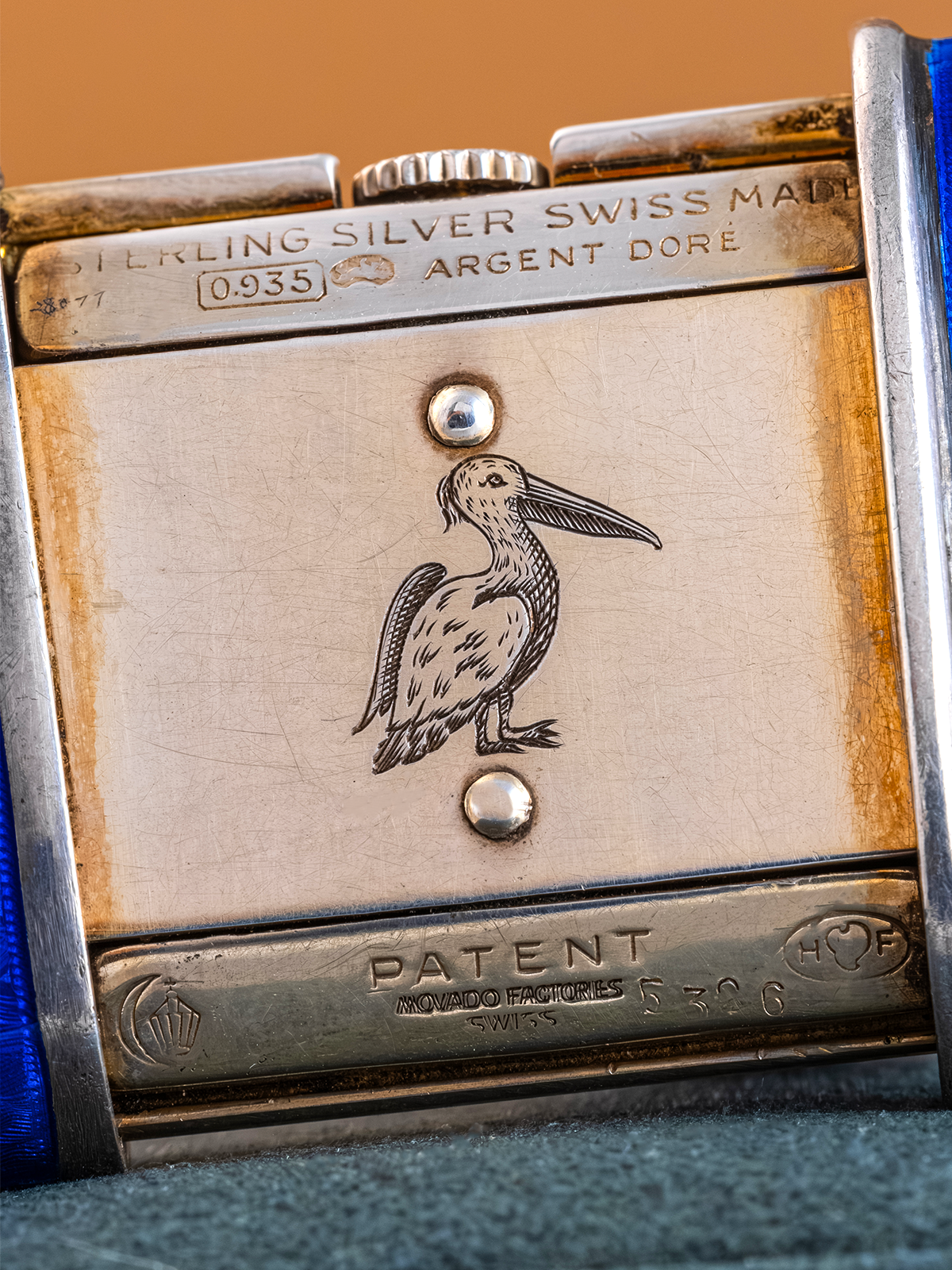 Cartier Movado Ermeto Sterling Silver from 1929