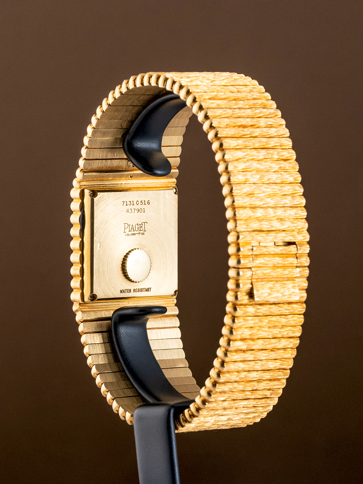 Piaget Emperador "Bark dial" quartz ref. 7131C516 from 1980s