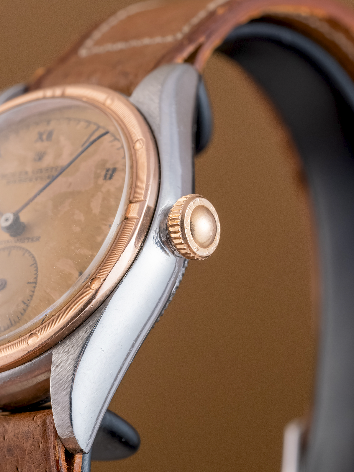 Rolex Bubbleback ref.3796 "Camouflage" 29mm from 1939
