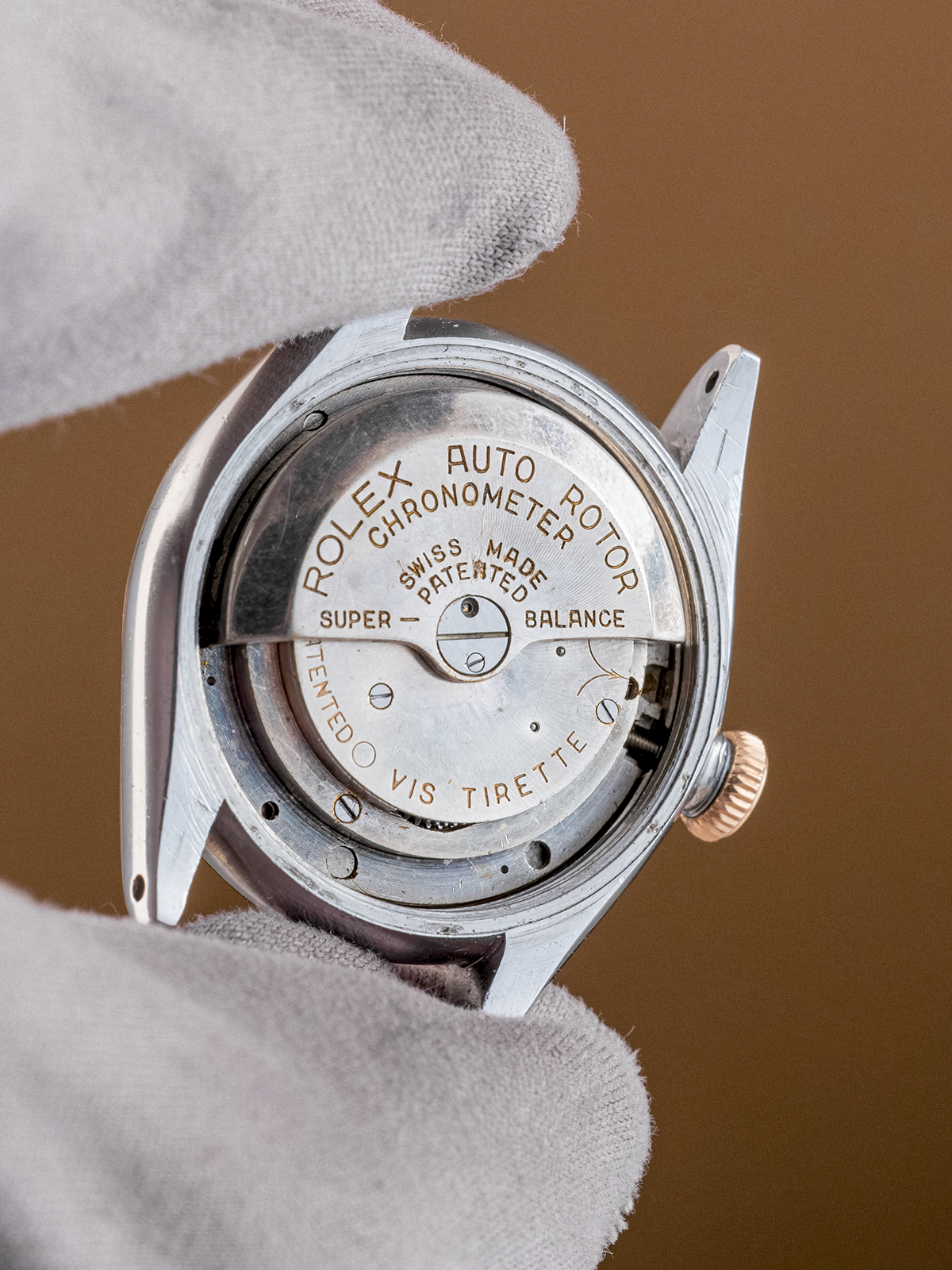 Rolex Bubbleback ref.3796 "Camouflage" 29mm from 1939