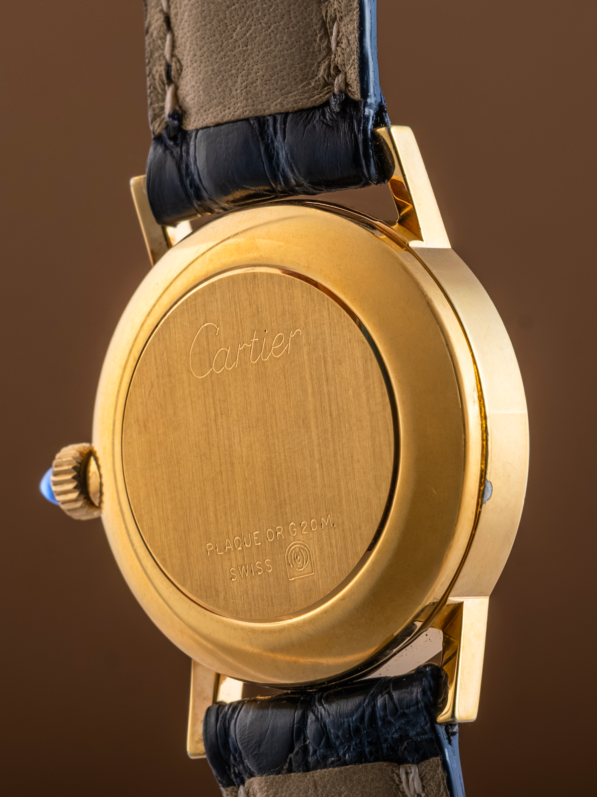 Cartier Ronde Electroplated Pre-Must "New York"