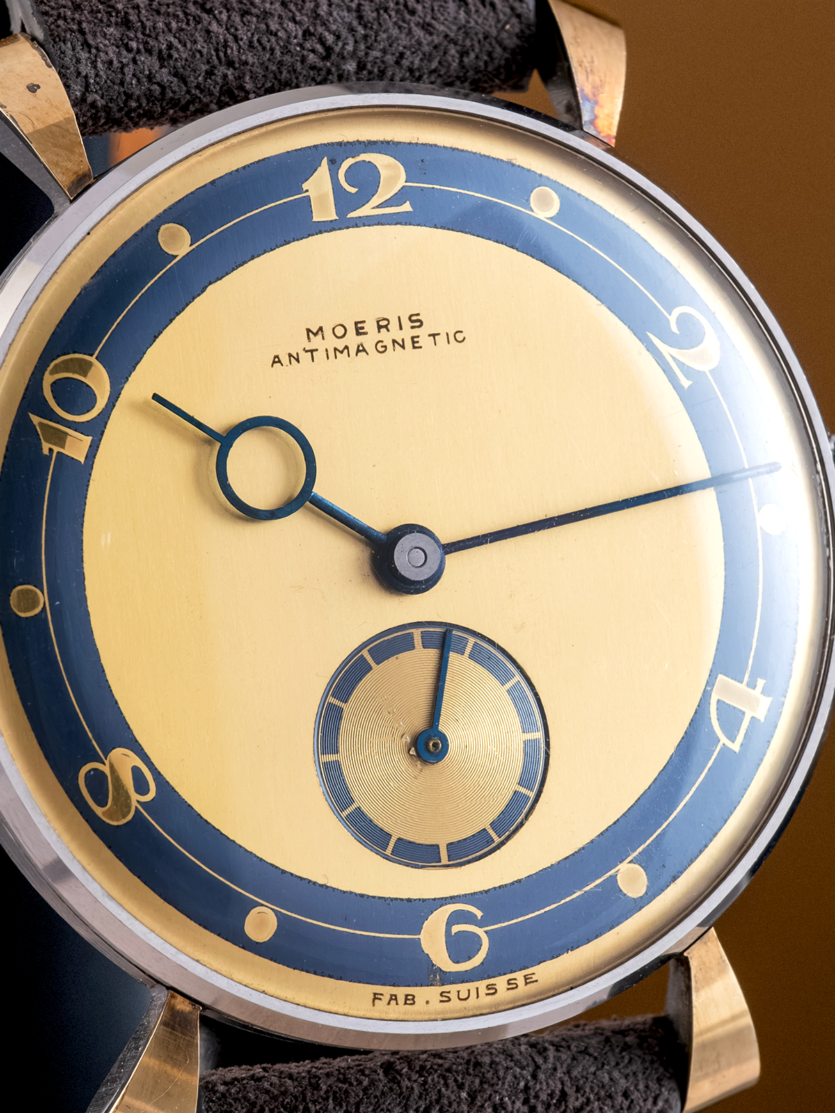 Moeris Artdeco Broadway Font Bittone cal.1012 from 1940s