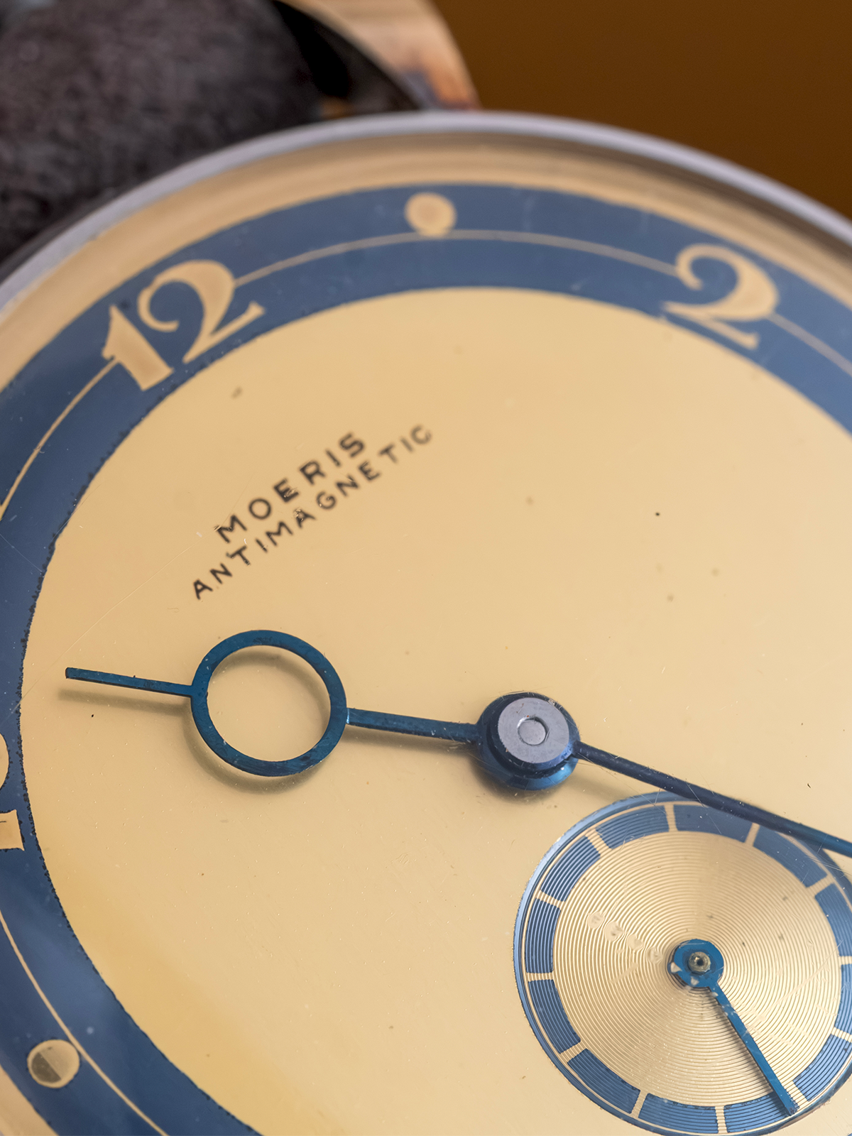 Moeris Artdeco Broadway Font Bittone cal.1012 from 1940s