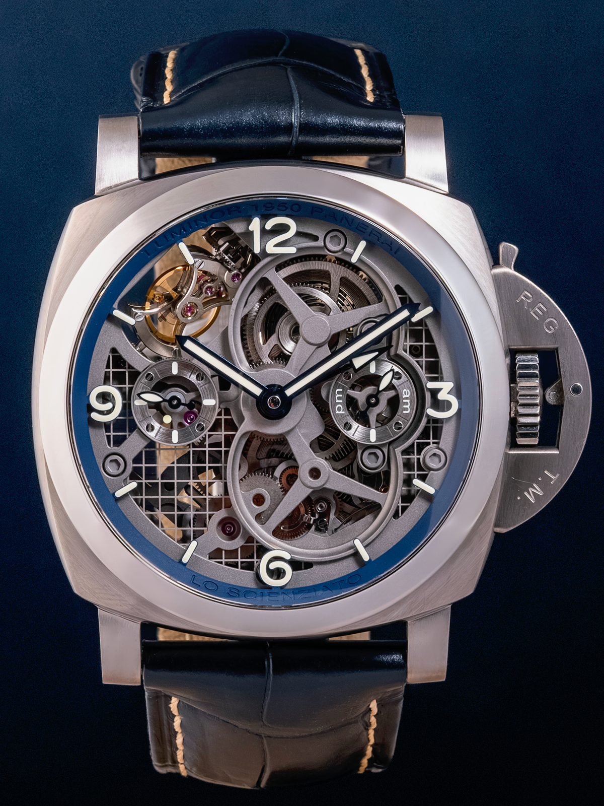 Panerai Luminor Tourbillon GMT "Lo Scienziato" ref.PAM00767 Full-Set from 2018