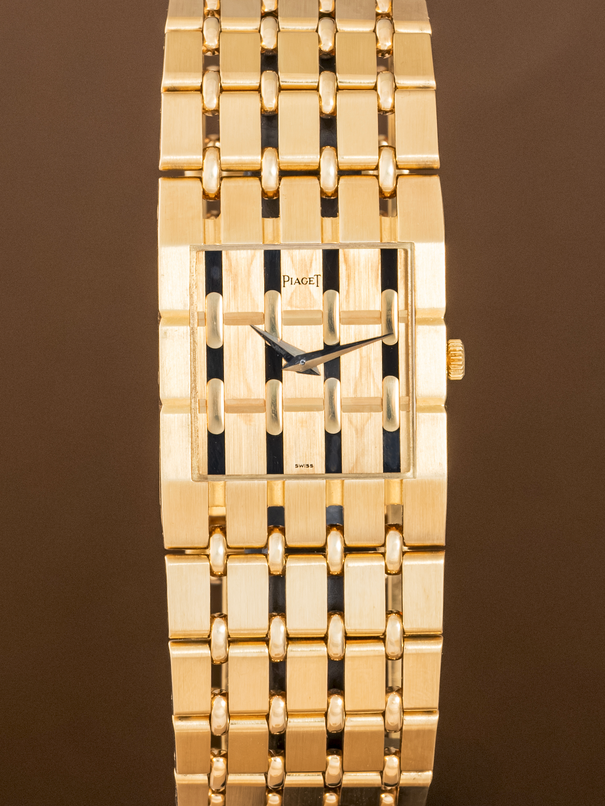 Piaget Dancer Onyx ref.80131K51 Quartz from 1980s
