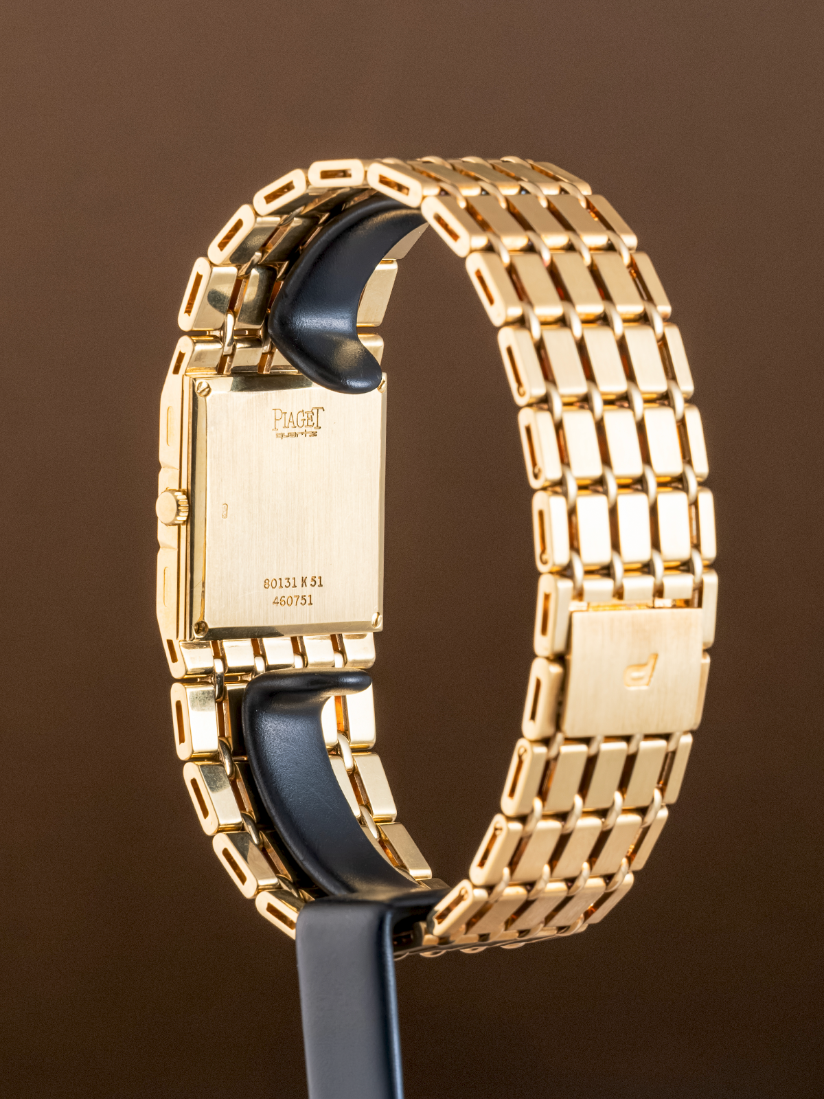 Piaget Dancer Onyx ref.80131K51 Quartz from 1980s