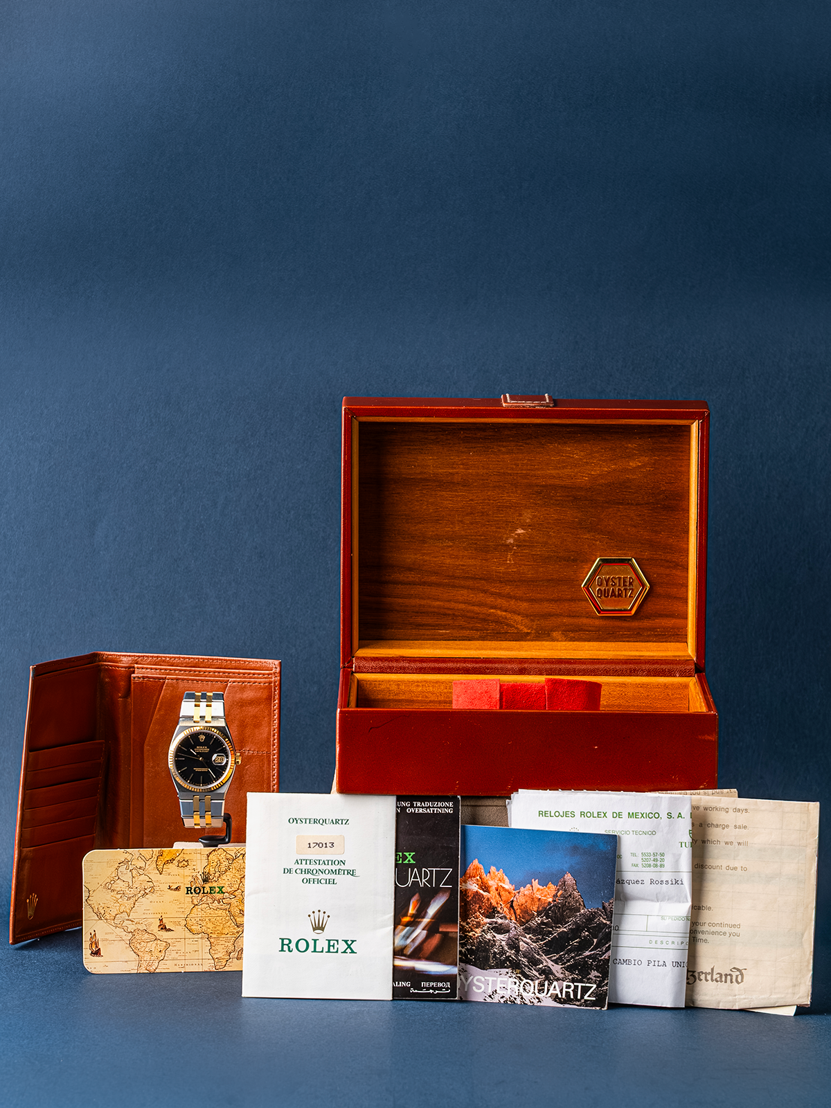 Rolex Datejust Oyster-quartz ref.17013 Full-Set from 1986