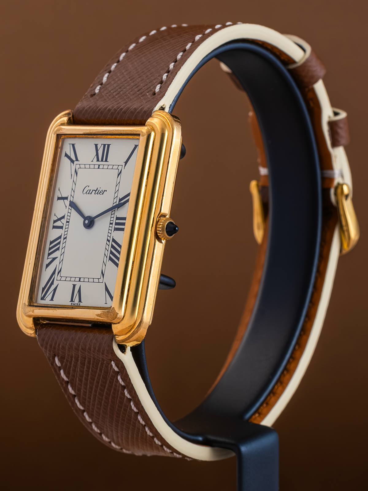 Cartier Stepped Case Jumbo "New York" ref.15716 de 1975