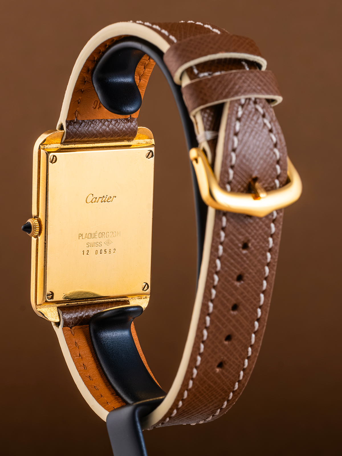 Cartier Stepped Case Jumbo "New York" ref.15716 de 1975