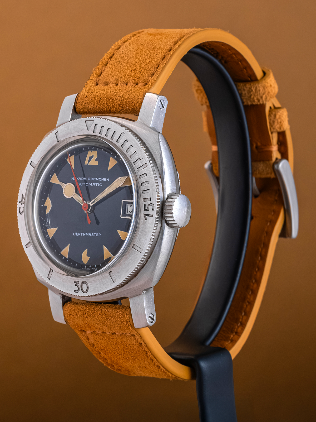 Nivada DepthMaster Pacman ref.9911-2419 from 1960s